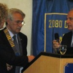 Il dr. Pier Giuseppe Rossini interviene nella discussione aperta al termine della relazione della relatrice