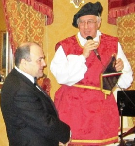Il Presidente con il  Maestro Augusto Mastrantoni