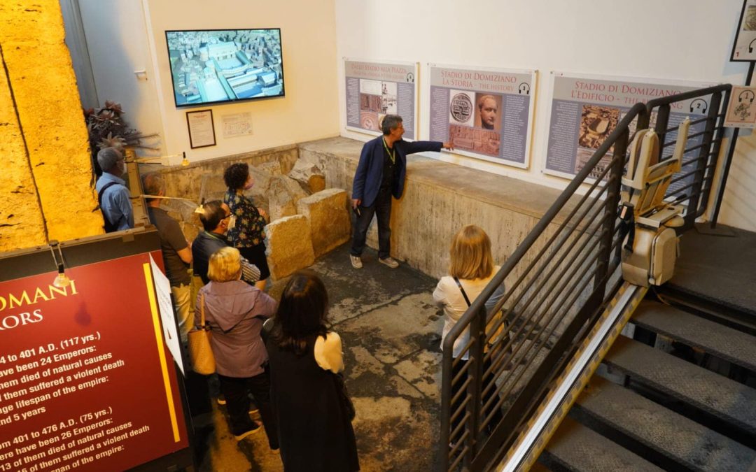 XVII passeggiata del Trekking Culturale Rotariano allo Stadio di Domiziano